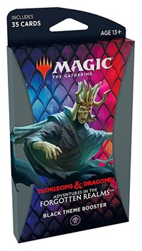 Magic the Gathering: Adventures in the Forgotten Realms Theme Booster [Black] - Sweets and Geeks