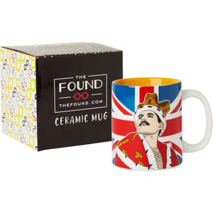 Freddie Mercury Ceramic Mug - Sweets and Geeks