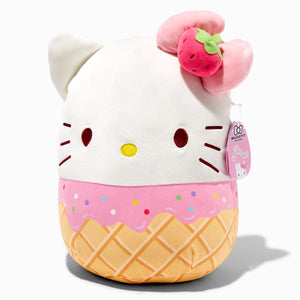 Squishmallows 12'' Ice Cream Hello Kitty Plush - Sweets and Geeks