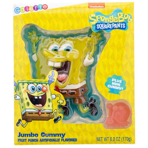 Spongebob Squarepants Jumbo Gummy 6oz - Sweets and Geeks