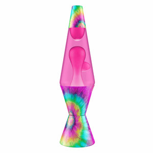 Classic Lava Lamp - Tie Dye Pink Spiral - Sweets and Geeks