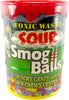 TOXIC WASTE SOUR SMOG BALLS BANK - Sweets and Geeks