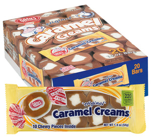 Caramel Creams (10 Pieces per Pack) 1.9 OZ - Sweets and Geeks