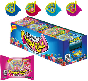 PUSH POPS - GUMMY ROLL - Sweets and Geeks
