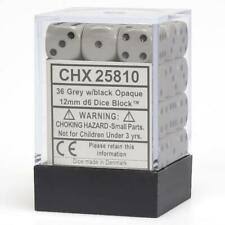 Opaque 12mm Dice Block (36 Dice) - Sweets and Geeks