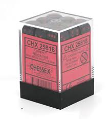 Opaque 12mm Dice Block (36 Dice) - Sweets and Geeks