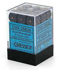 Opaque 12mm Dice Block (36 Dice) - Sweets and Geeks