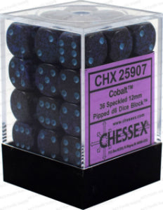 Speckled 12mm D6 Dice Block (36 Dice) - Sweets and Geeks