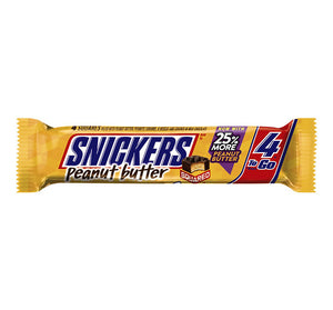 Snickers Peanut Butter Squares 4 To Go Share Size - Sweets and Geeks
