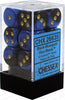 Chessex Gemini 16mm D6 Dice Block (12 Dice) - Sweets and Geeks