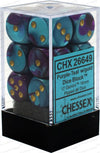 Chessex Gemini 16mm D6 Dice Block (12 Dice) - Sweets and Geeks