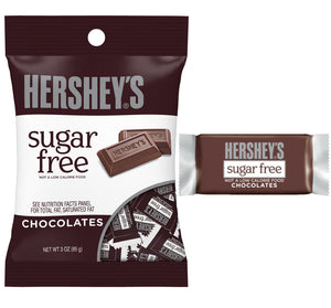 HERSHEYS SUGARFREE MILK CHOCOLATE PEG BAG - Sweets and Geeks