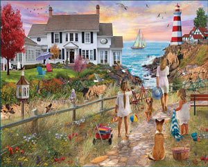 Beach Path - 1000 Piece Jigsaw Puzzle - Sweets and Geeks