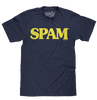SPAM LOGO T-SHIRT - NAVY - Sweets and Geeks
