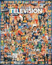 Television History (270PZ) - 1000 Piece Jigsaw Puzzle - Sweets and Geeks