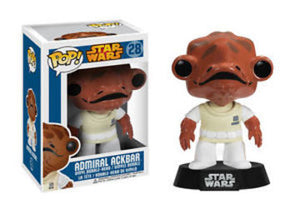 Funko Pop Movies: Star Wars - Admiral Ackbar #28 - Sweets and Geeks