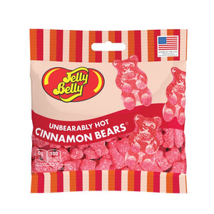 Jelly Belly Unbearably HOT Cinnamon Bears 3 oz Grab & Go® Bag - Sweets and Geeks