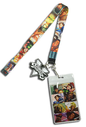 Street Fighter V Character Lineup Lanyard - Sweets and Geeks