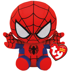 Ty Spiderman - Spiderman Small Beanie Baby - Sweets and Geeks