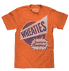 WHEATIES BREAKFAST OF CHAMPIONS T-SHIRT - ORANGE - Sweets and Geeks