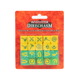 Warhammer Underworlds: Direchasm – Grand Alliance Destruction Dice Pack - Sweets and Geeks