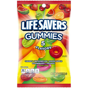 Lifesavers Gummies 5 Flavors 7 oz - Sweets and Geeks