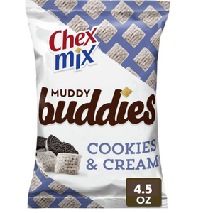 Chex Mix Cookies N Cream 4.25oz Peg Bag - Sweets and Geeks