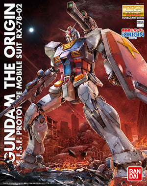 Mobile Suit Gundam: The Origin MG RX-78-2 Gundam 1/100 Scale Model Kit - Sweets and Geeks