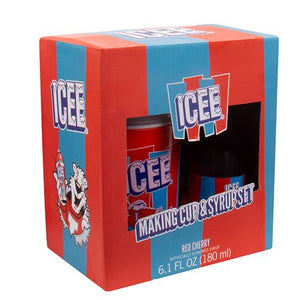Icee Making Cup & Syrup Set - Cherry - Sweets and Geeks