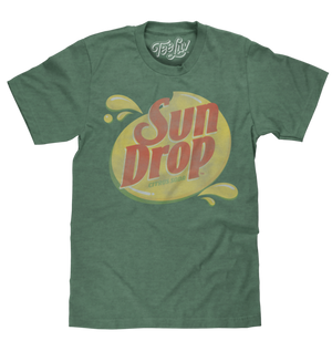 SUN DROP SODA LOGO T-SHIRT - GREEN - Sweets and Geeks