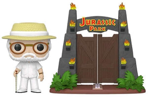 Funko Pop Town: Jurassic Park - John Hammond with gates #30 - Sweets and Geeks