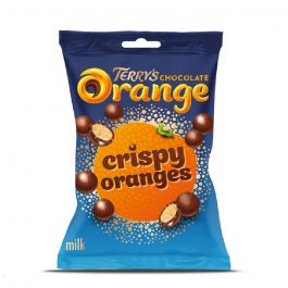 Terry's Crispy Chocolate Oranges Peg Bag 80g - Sweets and Geeks
