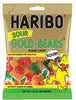 HARIBO SOUR GOLD BEARS PEG BAG - Sweets and Geeks