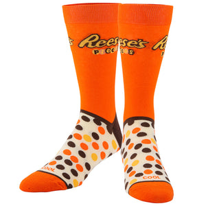 Men's Reese's Pieces Crew Socks - Sweets and Geeks