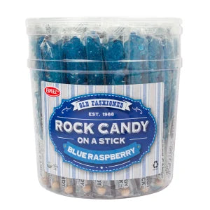 Espeez Blue Raspberry Rock Candy - Sweets and Geeks