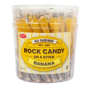 Espeez Banana Rock Candy - Sweets and Geeks