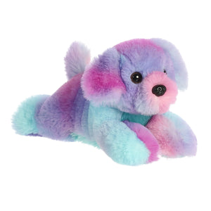Rainbow Puppy 8" Plush - Sweets and Geeks