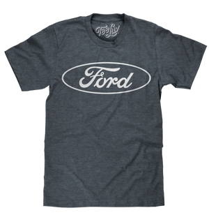 FORD OVAL LOGO T-SHIRT - INDIGO - Sweets and Geeks