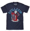 ICEE CHILLAXIN' FADED LOGO T-SHIRT - NAVY - Sweets and Geeks