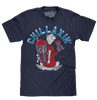 ICEE CHILLAXIN' FADED LOGO T-SHIRT - NAVY - Sweets and Geeks