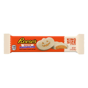 Reese's White Pumpkins King Size 2.4oz - Sweets and Geeks