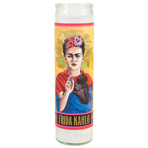 Frida Kahlo Secular Saint Candle - Sweets and Geeks