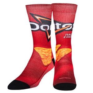 Doritos Nacho Cheese Crew Socks - Sweets and Geeks