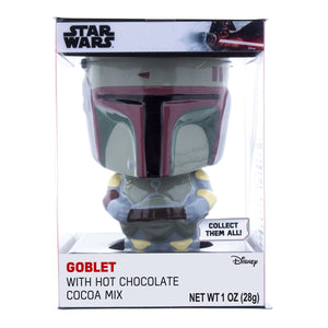 Star Wars Goblet with Hot Cocoa Mix - Boba Fett - Sweets and Geeks