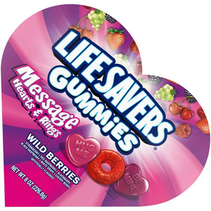 Lifesavers Gummies Valentines Gift Box- Wild Berry 8oz - Sweets and Geeks