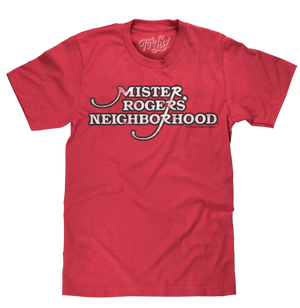 Mister Rogers' Neighborhood Faded Logo Tee - Sweets and Geeks