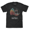 NASA WORM SHUTTLE LOGO T-SHIRT - BLACK - Sweets and Geeks