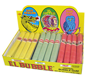 BUBBLE GUM CIGARS ASSORTED FLAVORS - Sweets and Geeks