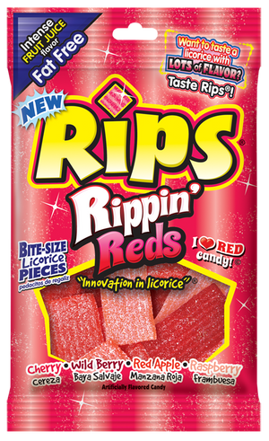 Rips Rippin' Red Peg Bag 4 OZ - Sweets and Geeks