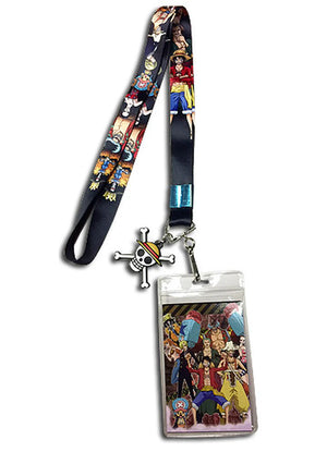 One Piece - Straw Hat Crew Lineup Lanyard - Sweets and Geeks